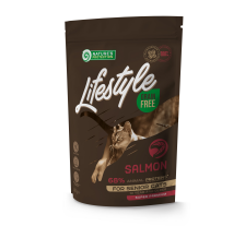 Сухой беззерновой корм для пожилых котов с лососем Lifestyle Grain Free Salmon Senior Cat 400г Сухой беззерновой корм для пожилых котов с лососем Lifestyle Grain Free Salmon Senior Cat 400г