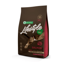 Сухой беззерновой корм для пожилых кошек с лососем Lifestyle Grain Free Salmon Senior Cat 1,5кг Сухой беззерновой корм для пожилых кошек с лососем Lifestyle Grain Free Salmon Senior Cat 1,5кг