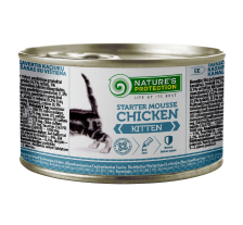 Мусс для котят Nature's Protection Kitten Starter Mousse Chicken 200 г