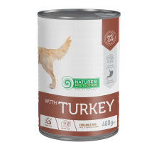 Влажный корм для взрослых собак с индейкой Nature's Protection Nature's Protection with Turkey 400 г Влажный корм для взрослых собак с индейкой Nature's Protection Nature's Protection with Turkey 400 г