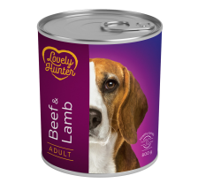 Влажный корм для взрослых собак с говядиной и ягненком Lovely Hunter Adult Beef and Lamb 800 г Влажный корм для взрослых собак с говядиной и ягненком Lovely Hunter Adult Beef and Lamb 800 г