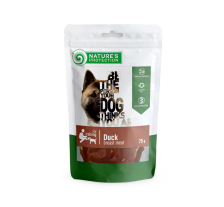 Лакомство для собак, снеки из утки, Nature's Protection snack for dogs duck breast meat, 75г Лакомство для собак, снеки из утки, Nature's Protection snack for dogs duck breast meat, 75г