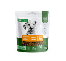 Лакомство для щенков с мясом птицы Nature's Protection Poultry Healthy Growth, 150г Лакомство для щенков с мясом птицы Nature's Protection Poultry Healthy Growth, 150г
