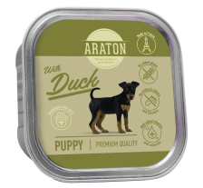 Влажный корм для щенков с уткой ARATON Puppy with Duck, 150 г