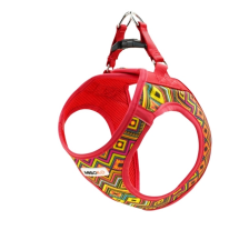 Шлея для собак MISOKO&CO, red-multicolor, M