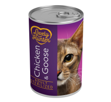 Влажный корм для взрослых котов после стерлизации с курицей и гусем Lovely Hunter Sterilised Chicken and Goose 400 г Влажный корм для взрослых котов после стерлизации с курицей и гусем Lovely Hunter Sterilised Chicken and Goose 400 г