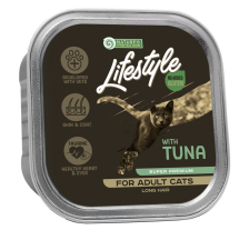 Влажный корм для взрослых длинношерстных кошек с тунцом Nature's Protection Lifestyle Long Hair with Tuna, 85 г Влажный корм для взрослых длинношерстных кошек с тунцом Nature's Protection Lifestyle Long Hair with Tuna, 85 г