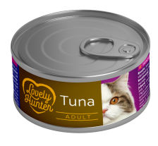 Влажный корм для взрослых кошек с тунцем Lovely Hunter Adult cats with Tuna, 85 г Влажный корм для взрослых кошек с тунцем Lovely Hunter Adult cats with Tuna, 85 г