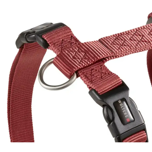 Анатомічна шлейка для собак Wolters Professional XL 65-100 см / 25 мм Бордовий - фото 4