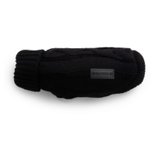 В'язаний светр для собаки Wolters Cable Knit з візерунком коси 30 см Чорний