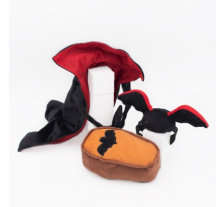 Комплект костюмов на Хэллоуин Дракула ZippyPaws Halloween Costume Kit Dracula с пищалкой Комплект костюмов на Хэллоуин Дракула ZippyPaws Halloween Costume Kit Dracula с пищалкой
