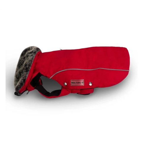 Куртка парка для собак Wolters Amundsen для Мопсов и Бульдогов 36 см Красный - фото 1