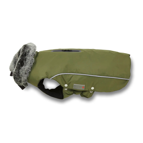 Куртка парку для собак Wolters Amundsen для Мопсів та Бульдогів 36 см Оливковий - фото 1 Куртка парку для собак Wolters Amundsen для Мопсів та Бульдогів 36 см Оливковий - фото 1