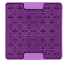 Лизательный коврик антистресс для маленьких собак собак LickiMat Mini Tuff Buddy Purple, тверда основа Лизательный коврик антистресс для маленьких собак собак LickiMat Mini Tuff Buddy Purple, тверда основа