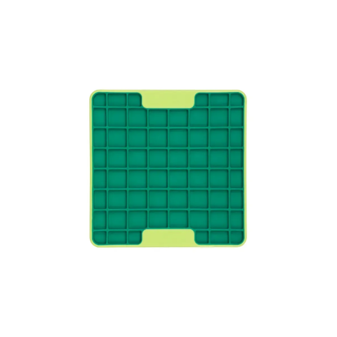 Лизательный коврик антистресс для маленьких собак собак LickiMat Mini Tuff Playdate Green, тверда основа - фото 2