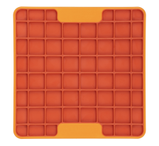 Лизательный коврик антистресс для маленьких собак собак LickiMat Mini Tuff Playdate Orange, тверда основа Лизательный коврик антистресс для маленьких собак собак LickiMat Mini Tuff Playdate Orange, тверда основа