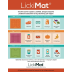 Лизательный коврик антистресс для маленьких собак собак LickiMat Mini Tuff Soother Orange, тверда основа - фото 4