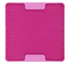Лизательный коврик антистресс для маленьких собак собак LickiMat Mini Tuff Soother Pink, тверда основа Лизательный коврик антистресс для маленьких собак собак LickiMat Mini Tuff Soother Pink, тверда основа