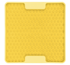 Лизательный коврик антистресс для маленьких собак собак LickiMat Mini Tuff Soother Yellow, тверда основа Лизательный коврик антистресс для маленьких собак собак LickiMat Mini Tuff Soother Yellow, тверда основа