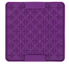Лизательный коврик антистресс для собак LickiMat Mini Buddy Purple, мягкая основа