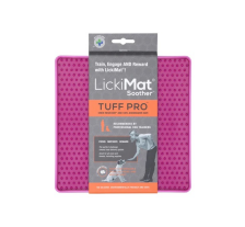 Лизальний килимок антистрес для собак LickiMat Soother PRO Tuff Pink тверда основа Лизальний килимок антистрес для собак LickiMat Soother PRO Tuff Pink тверда основа