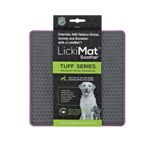 Лизальний килимок антистрес для собак LickiMat Soother Tuff Purple, тверда основа Лизальний килимок антистрес для собак LickiMat Soother Tuff Purple, тверда основа