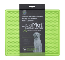 Лизальний килимок антистрес для собак LickiMat Soother XL Green, м'яка основа Лизальний килимок антистрес для собак LickiMat Soother XL Green, м'яка основа