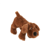М&#039;яка іграшка для собак Wolters Plush Собака 20 см Коричневий без звуку - фото 1