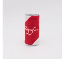 Мягкая игрушка для собак ZippyPaws Squeakie Can Zippy Cola с пищалкой