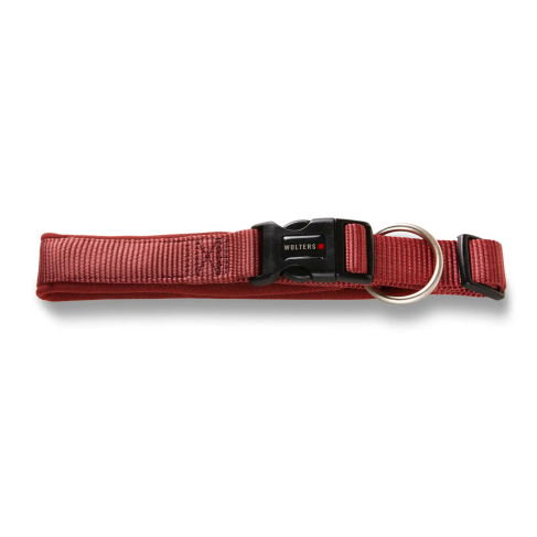 Нашийник для собак пом&#039;якшений Wolters Professional Comfort -1 20-24 см / 15 мм Бордовий - фото 1