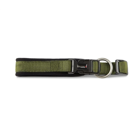Нашийник для собак пом&#039;якшений Wolters Professional Comfort -1 20-24 см / 15 мм Оливковий - фото 1