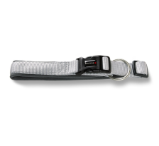 Нашийник для собак пом'якшений Wolters Professional Comfort 8 60-65 см / 35 мм Сріблястий