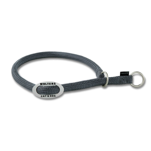 Нашийник канат для собак Wolters K2-Rope Programme 30 см / 9 мм Графітовий - фото 1