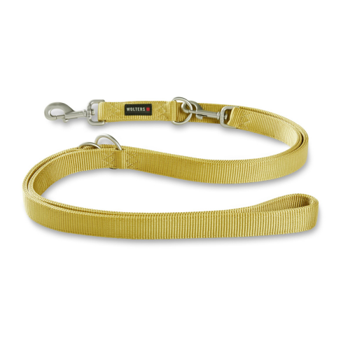 Повідець перестібка з нейлону Wolters Professional M 3 м / 15 мм Жовтий - фото 1