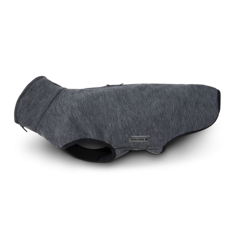 Флісова куртка для собак демісезонна Wolters Casual 48 см Сірий - фото 1