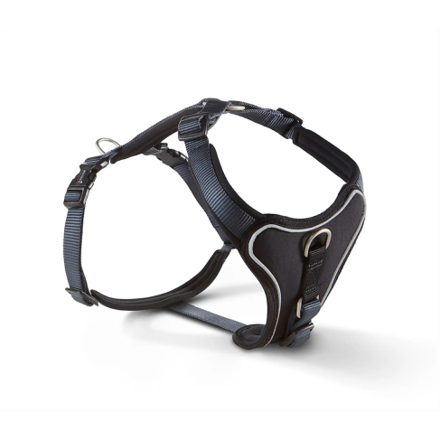 Шлейка для собак пом&#039;якшена Wolters Professional Comfort 0 30-35 см / 15 мм Графітовий - фото 1