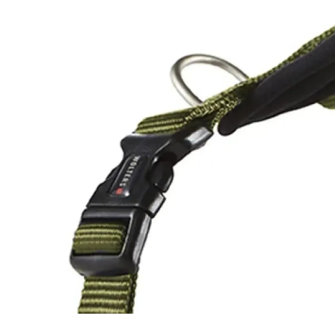 Шлейка для собак смягченная Wolters Professional Comfort 1 35-40 см / 25 мм Оливковый - фото 5