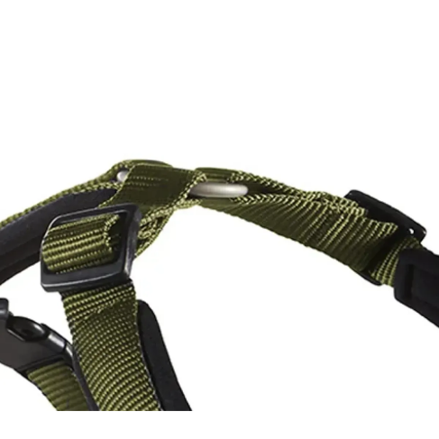 Шлейка для собак пом&#039;якшена Wolters Professional Comfort 2A 45-50 см / 2 5 мм Оливковий - фото 3