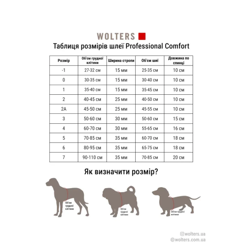 Шлейка для собак смягченная Wolters Professional Comfort 2 40-45 см / 25 мм Черный - фото 6 Шлейка для собак смягченная Wolters Professional Comfort 2 40-45 см / 25 мм Черный - фото 6