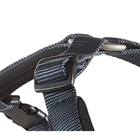 Шлейка для собак пом&#039;якшена Wolters Professional Comfort 4 60-70 см / 30 мм Графітовий - фото 4