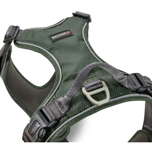 Шлейка для собак пом&#039;якшена з ручкою Wolters Active Pro Comfort 1 40-47,5 см Зелений - фото 2