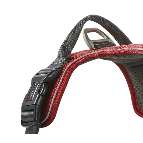 Шлейка для собак пом&#039;якшена з ручкою Wolters Active Pro Comfort 2 45-52,5 см Червоний - фото 4