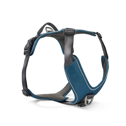 Шлейка для собак пом&#039;якшена з ручкою Wolters Active Pro Comfort 1 40-47,5 см Синій - фото 1