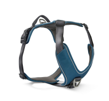 Шлейка для собак пом'якшена з ручкою Wolters Active Pro Comfort 4 55-65 см Синій Шлейка для собак пом'якшена з ручкою Wolters Active Pro Comfort 4 55-65 см Синій