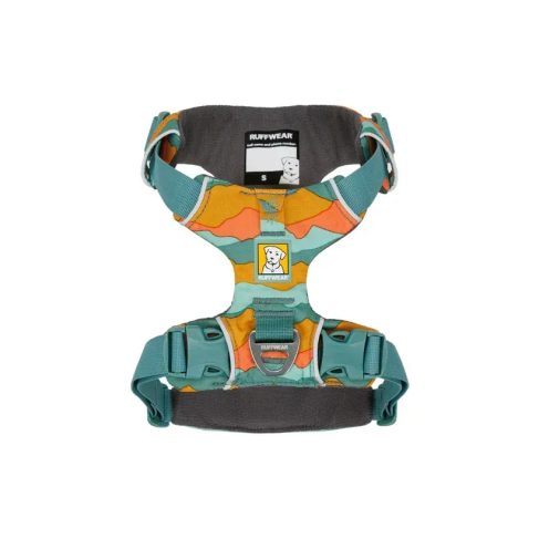 Повсякденна шлейка для собак Ruffwear Front Range S 56-69 см Бірюзово-оранжевий - фото 8