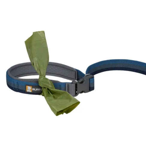 Поводок-перестежка для собак с амортизацией Ruffwear Roamer&trade; 1,7-2,1 м Синий - фото 5