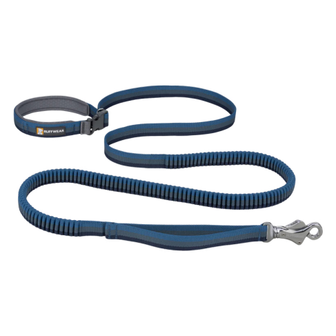 Поводок-перестежка для собак с амортизацией Ruffwear Roamer&trade; 1,7-2,1 м Синий - фото 1