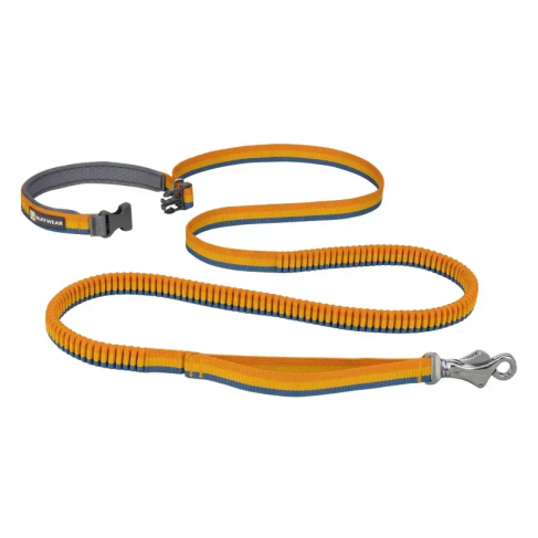 Поводок-перестежка для собак с амортизацией Ruffwear Roamer&trade; 1,7-2,1 м Желтый - фото 4