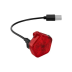 Светодиодный фонарик со звуком для ошейников и шлей Ruffwear Audible Beacon&trade; Красный - фото 6