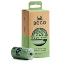 Одноразовые пакетики для уборки за собаками Beco Pets без запаха 120 шт (8 рулонов по 15 шт) Одноразовые пакетики для уборки за собаками Beco Pets без запаха 120 шт (8 рулонов по 15 шт)